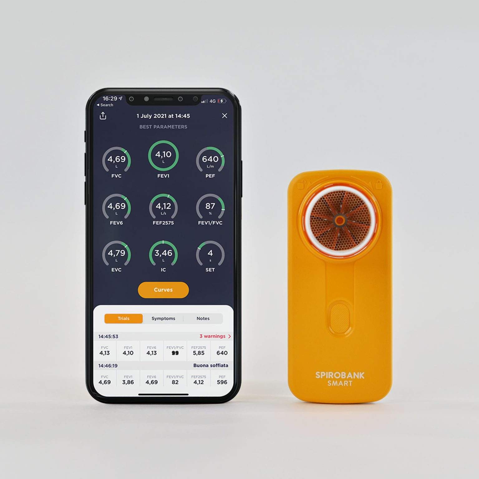 MIR Spirobank Smart Home Spirometer EO Medical