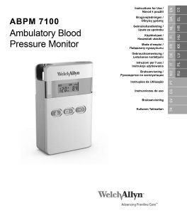 ABPM 7100 Ambulatory Blood Pressure Monitor